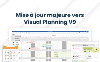 Mise à jour majeure vers Visual Planning V9